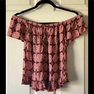 Off the shoulder too